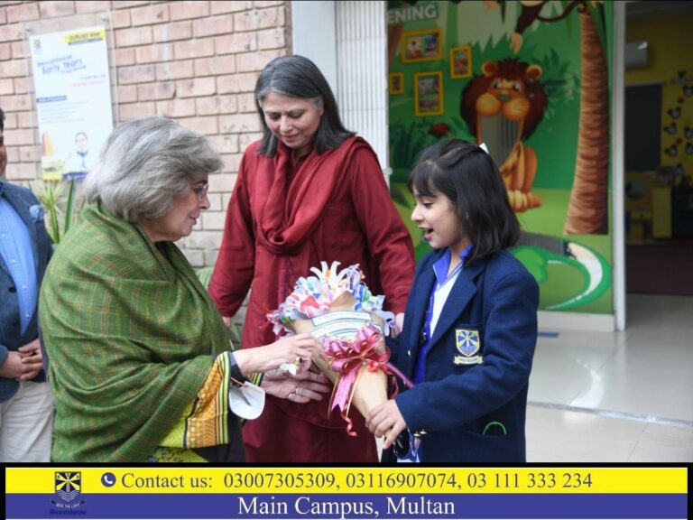 Chairperson Beaconhouse, Ms Kasuri’s Visit Main Campus, Multan