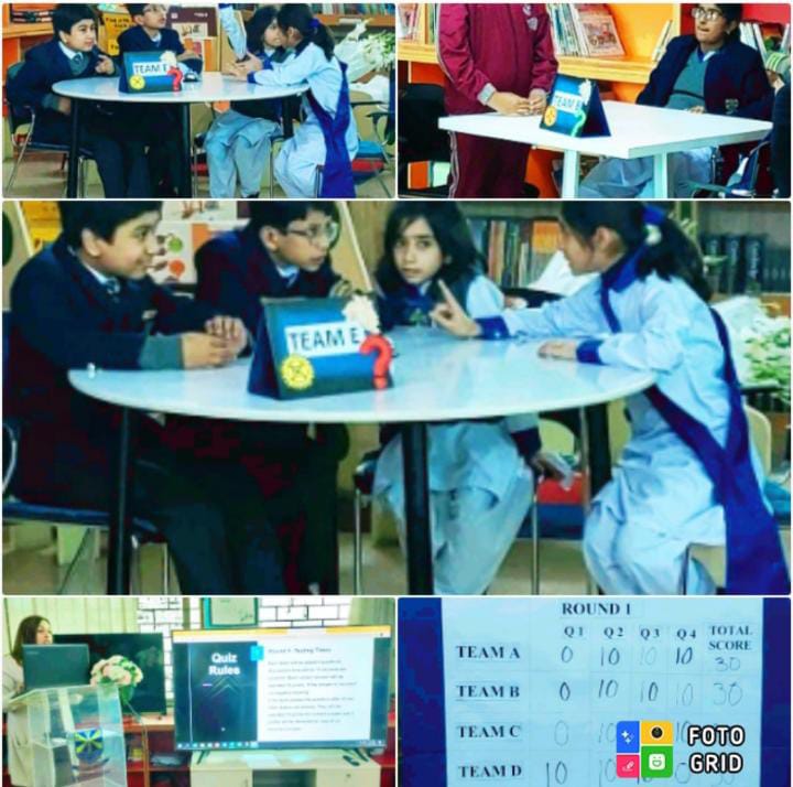 Beaconhouse Brain of General Knowledge Quiz Intra Cluster BKI I8, Islamabad